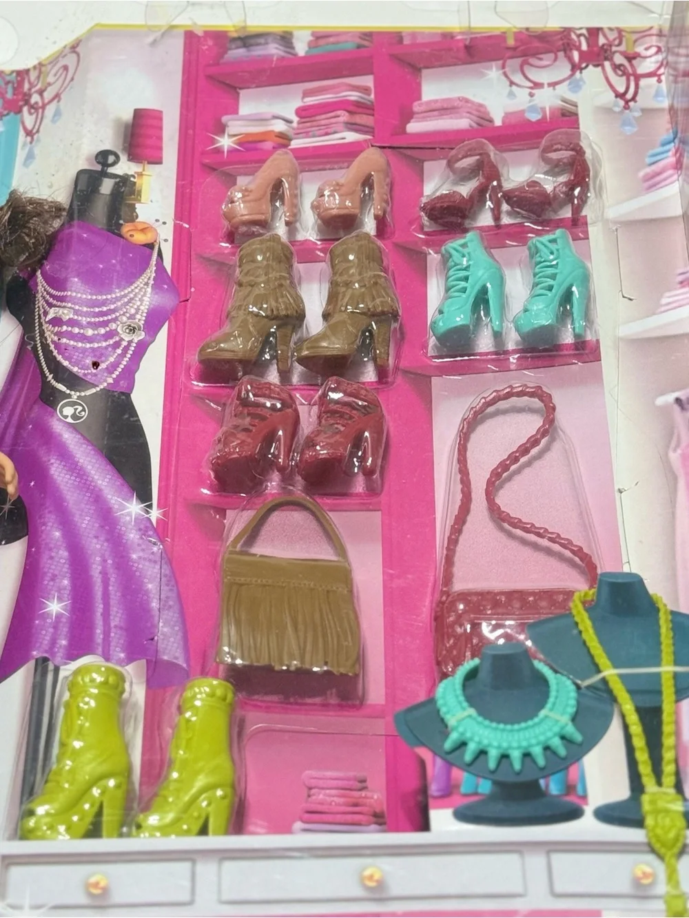 Barbie Teresa Fashionistas Doll & Shoes Giftset Mattel CML91 CML93 NEW 2014 NIB